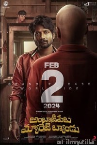 Ambajipeta Marriage Band (2024) ORG Hindi Dubbed Movie